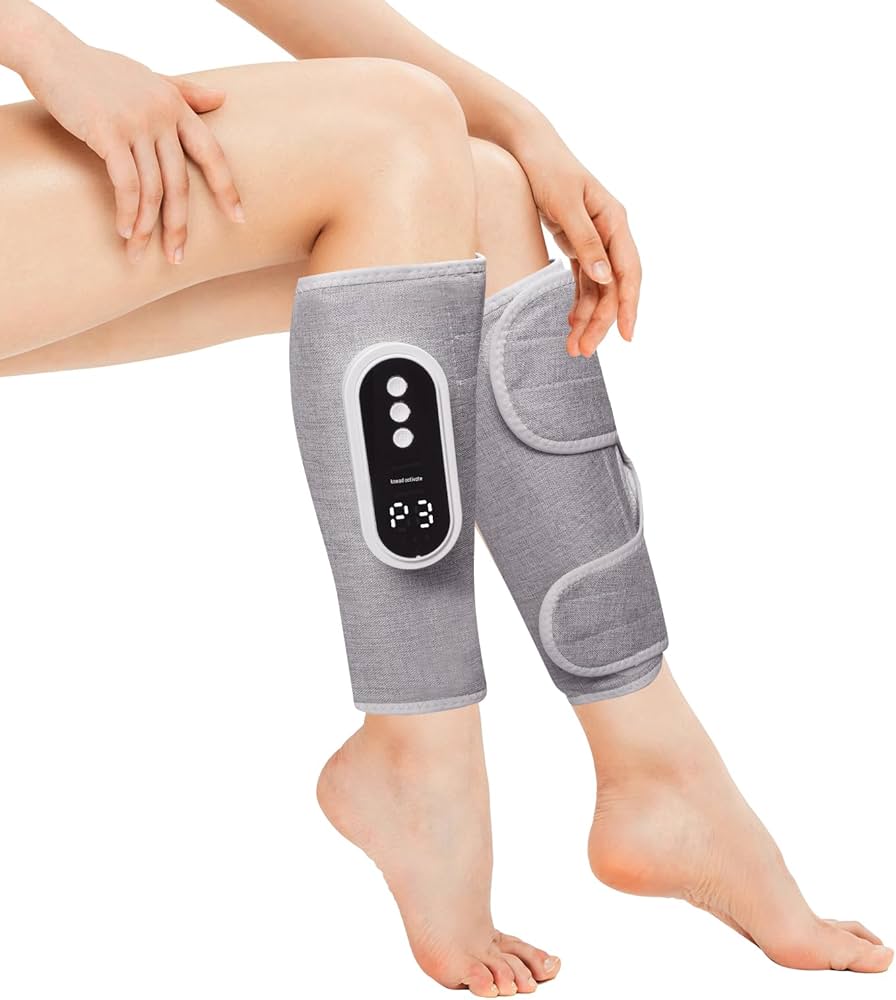 Smart Air-Compression Leg Massager Pro - Slate Grey