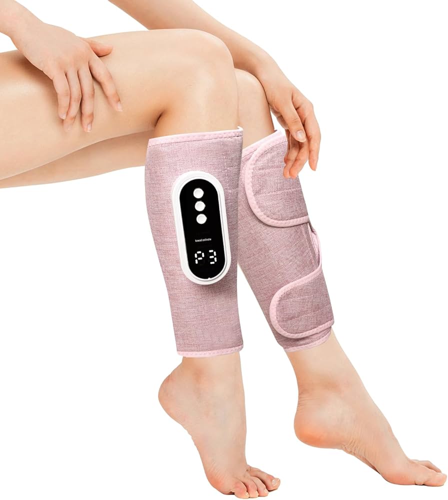 Smart Air-Compression Leg Massager Pro  - Rose Pink