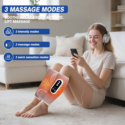 Smart Air-Compression Leg Massager Pro - Slate Grey