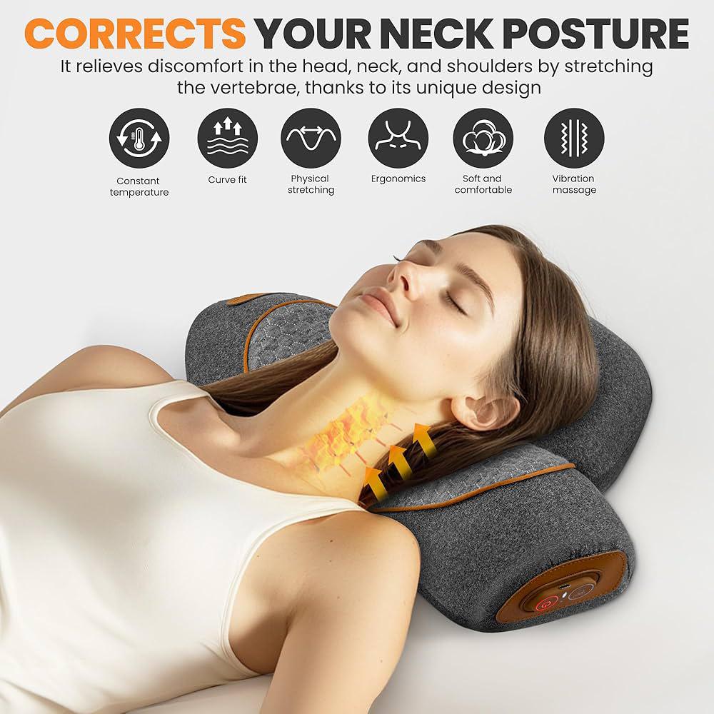 Premium Neck and Back Shiatsu Massager with Heat